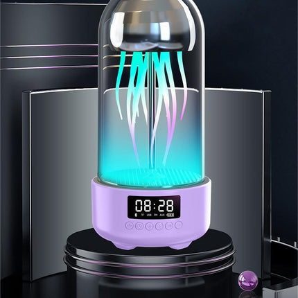 CC2- Lamp with Bluetooth White Noise Sound, Jellyfish Aquarium Bubble lamp for Relaxing Decorating Gift Lamps for Adults and Kids - Likeshoppe 