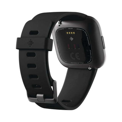 CB10- Fitbit Versa 2 Health & Fitness Smartwatch - Black/Carbon Aluminum - Likeshoppe 