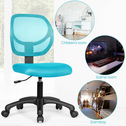 AV5- Low-back Computer Task Office Desk Chair with Swivel Casters for Kids - Likeshoppe 