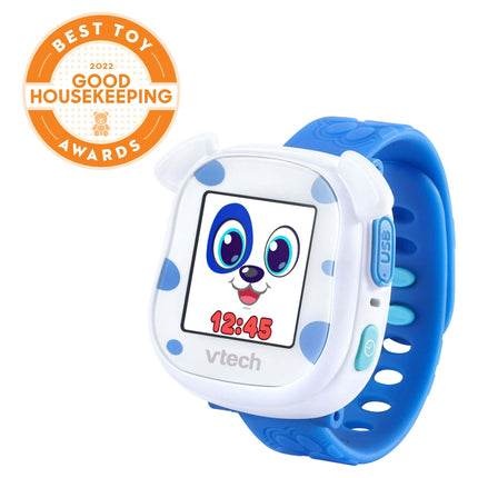 CB7- My First Kidi Smartwatch with a Digital Pup and Daily Reminders, Blue, VTech - Likeshoppe 