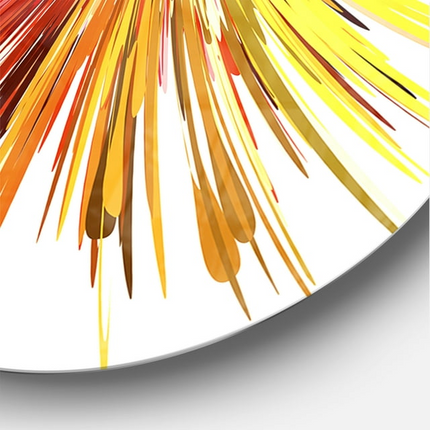 CG17- Designart 'Color Explosion ' Modern wall clock(Size 23" x 23") - Likeshoppe 