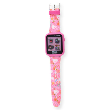 CB4- San Rio Hello Kitty Unisex Child Smart Watch with Silicone Strap with Rectangular Pink Case 42MM ( HK4152WM) - Likeshoppe 
