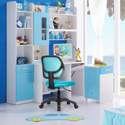 AV5- Low-back Computer Task Office Desk Chair with Swivel Casters for Kids - Likeshoppe 