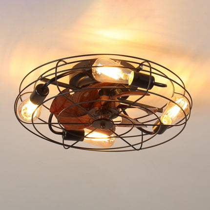 BU16- Ceiling Fan with Lights Dimmable LED - Likeshoppe 