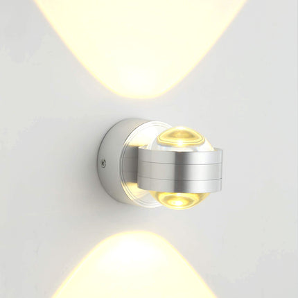 BU20- LED Crystal Wall Sconce for Bedroom Bathroom Aisle stairwell Terrace;  6w/Warm White Light;  Decorative Spotlight - Likeshoppe 
