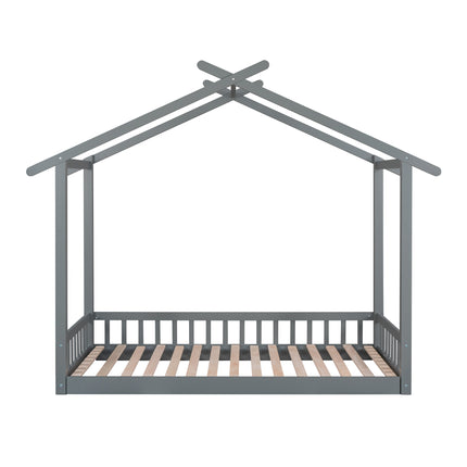 AS7- Extending House Bed, Wooden Daybed, - Likeshoppe 