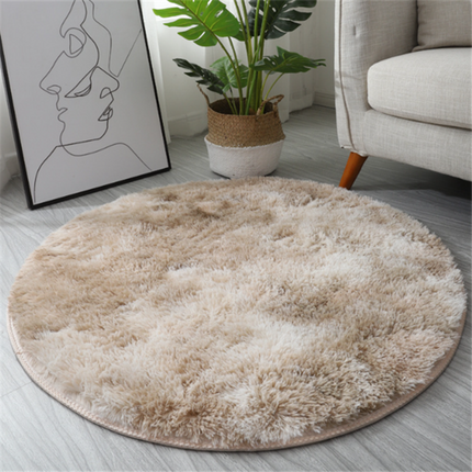 AR4- 1pc, Non-Slip Plush Round Area Rug for Living Room and Kitchen - Soft and Durable Indoor Floor Mat for Home and Room Decor - 23.62 x 23.62 - Likeshoppe 