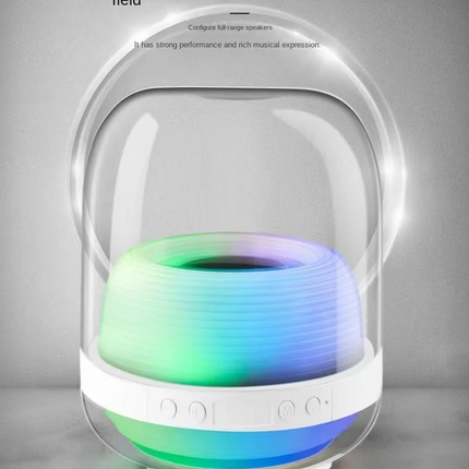 CC3- Bluetooth Speaker, Small Mini Wireless Portable Speakers with Colorful Light, HiFi Sound, Long Playtime,Gift for Women Girls Kids Daughter Sister - Likeshoppe 