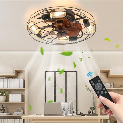 BU16- Ceiling Fan with Lights Dimmable LED - Likeshoppe 