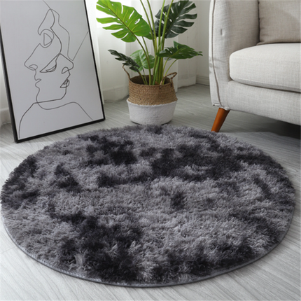 AR4- 1pc, Non-Slip Plush Round Area Rug for Living Room and Kitchen - Soft and Durable Indoor Floor Mat for Home and Room Decor - 23.62 x 23.62 - Likeshoppe 