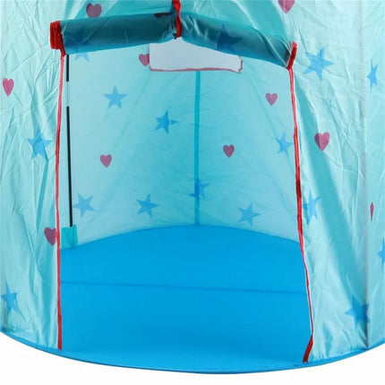 BE3- Princess Castle Play Tent, Kids Foldable Games Tent House Toy for Indoor & Outdoor Use For Indoor And Outdoor Use and Best Gift For Boys and Girls.Red - Likeshoppe 