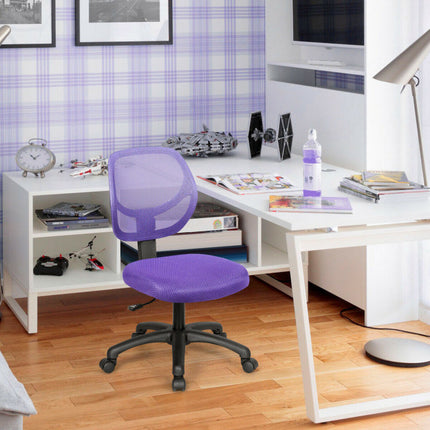 AV5- Low-back Computer Task Office Desk Chair with Swivel Casters for Kids - Likeshoppe 