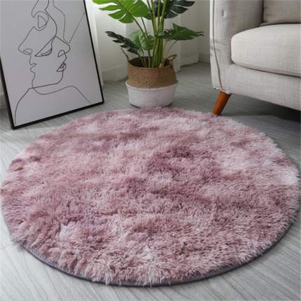 AR4- 1pc, Non-Slip Plush Round Area Rug for Living Room and Kitchen - Soft and Durable Indoor Floor Mat for Home and Room Decor - 23.62 x 23.62 - Likeshoppe 
