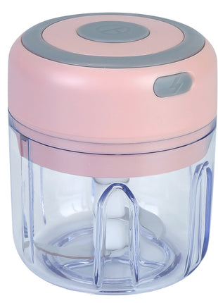 Mini Electric Garlic Chopper USB Rechargeable – Cordless Food Processor for Onion, Chili & Vegetables