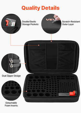 Battery Organizer Storage Box with BT-168 Tester – 167 Battery Capacity Case for AA AAA C D 9V & Button Batteries