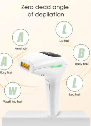 Professional IPL Laser Hair Removal Device – 900,000 Flashes Painless Epilator for Women & Men