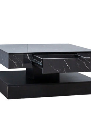 Likeshoppe 16.93IN High LED Coffee Table,Modern Coffee Table For Living Room