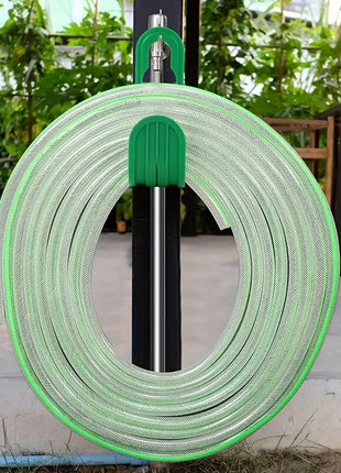 2PCS Garden Hose Hanger – Wall Mounted Hose Holder for Outdoor Storage