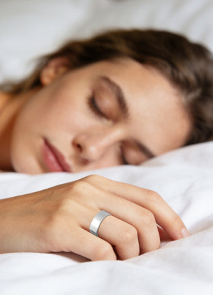 Smart Ring Health Tracker – Sleep, HRV, Stress & Fitness Tracking Ring for iOS & Android