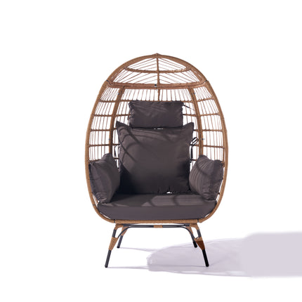 PY3- Outdoor Garden Rattan Egg Swing Chair Hanging Chair - Likeshoppe 