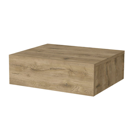 PE1- Vienna Floating Nightstand, Sleek Wall-Mounted Design with Spacious Drawer Storage, Dark Brown - Likeshoppe 