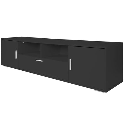 TV9- Modern TV stand with LED Lights Entertainment Center TV cabinet with Storage for Up to 75 inch for Gaming Living Room Bedroom - Likeshoppe 