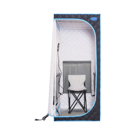AK6- Portable Full Size  Infrared Sauna tent–Personal Home Spa;  with Infrared Panels;  Heating Foot Pad; Controller;  Foldable Chair ; Reading light.Easy to Install.Fast heating - Likeshoppe 