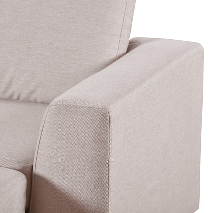 U1- 3 Pieces U shaped Sofa with Removable Ottomans - Likeshoppe 