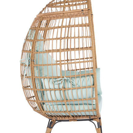 PY3- Outdoor Garden Rattan Egg Swing Chair Hanging Chair - Likeshoppe 