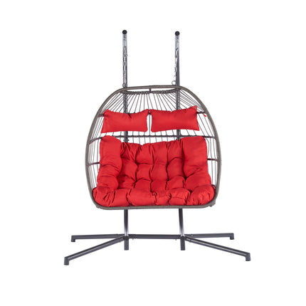 PY2- Outdoor Rattan Furniture Hanging Chair Egg Chair - Likeshoppe 