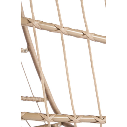 PY1- Outdoor Garden Rattan Egg Swing Chair Hanging Chair - Likeshoppe 