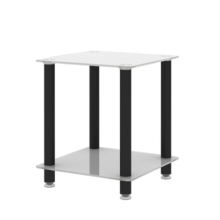 ST2- 1-Piece Side Table ;  2-Tier Space End Table ; Modern Night Stand;  Sofa table;  Side Table with Storage Shelve - Likeshoppe 