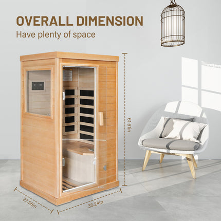 AK1- infrared sauna room single room - Likeshoppe 