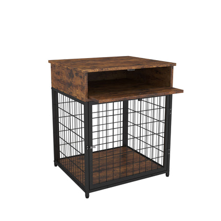 PE10- Furniture Dog Crates for small dogs Wooden Dog Kennel Dog Crate End Table, Nightstand - Likeshoppe 