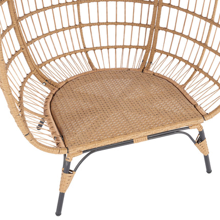 PY3- Outdoor Garden Rattan Egg Swing Chair Hanging Chair - Likeshoppe 