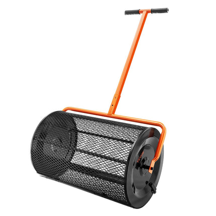 AH5- Compost Spreader Peat Moss Spreader 24 inch Wide 24.4-26.4" Height Adjustable Lawn & Garden Spreaders Compost; Top Soil; Mulch - Durable Lightweight Multi-Purpose Yard Care Equipment - Likeshoppe 