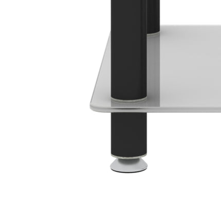 ST2- 1-Piece Side Table ;  2-Tier Space End Table ; Modern Night Stand;  Sofa table;  Side Table with Storage Shelve - Likeshoppe 
