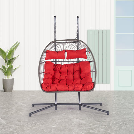 PY2- Outdoor Rattan Furniture Hanging Chair Egg Chair - Likeshoppe 