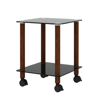 ST2- 1-Piece Side Table ;  2-Tier Space End Table ; Modern Night Stand;  Sofa table;  Side Table with Storage Shelve - Likeshoppe 
