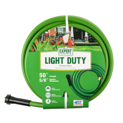 AH8- Expert Gardener Light Duty 5/8" x 50' Garden Hose - Likeshoppe 