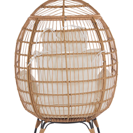 PY3- Outdoor Garden Rattan Egg Swing Chair Hanging Chair - Likeshoppe 