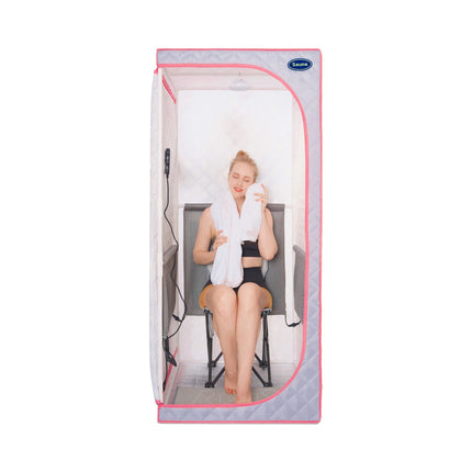 AK6- Portable Full Size  Infrared Sauna tent–Personal Home Spa;  with Infrared Panels;  Heating Foot Pad; Controller;  Foldable Chair ; Reading light.Easy to Install.Fast heating - Likeshoppe 