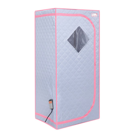 AK6- Portable Full Size  Infrared Sauna tent–Personal Home Spa;  with Infrared Panels;  Heating Foot Pad; Controller;  Foldable Chair ; Reading light.Easy to Install.Fast heating - Likeshoppe 