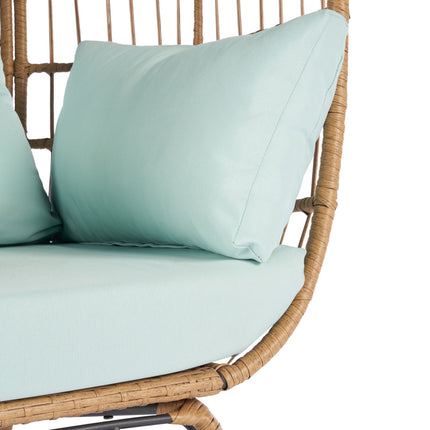 PY3- Outdoor Garden Rattan Egg Swing Chair Hanging Chair - Likeshoppe 
