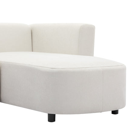 L-Shaped Sectional Luxury Modern Style Living Room Upholstery Sofa - Likeshoppe 