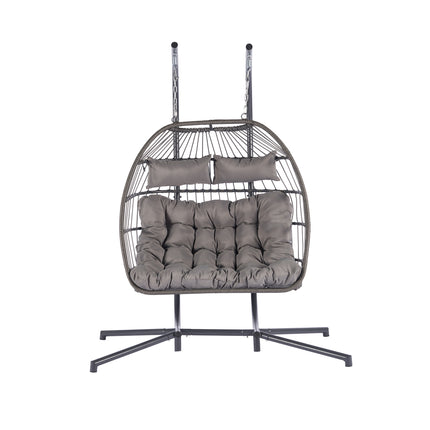 PY2- Outdoor Rattan Furniture Hanging Chair Egg Chair - Likeshoppe 