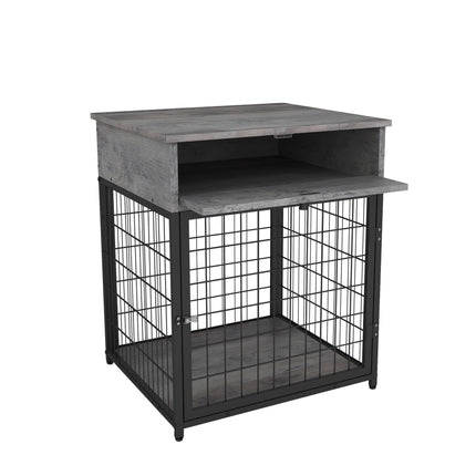 PE10- Furniture Dog Crates for small dogs Wooden Dog Kennel Dog Crate End Table, Nightstand - Likeshoppe 