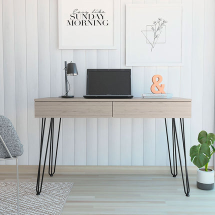 PL9- Oakland Writing Desk; Two Drawers - Likeshoppe 
