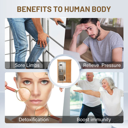 AK1- infrared sauna room single room - Likeshoppe 