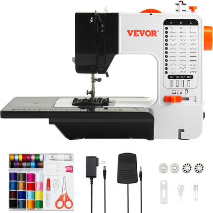 PN2- VEVOR Sewing Machine 38 Stitches Extension Table Pedal Accessory for Home DIY - Likeshoppe 